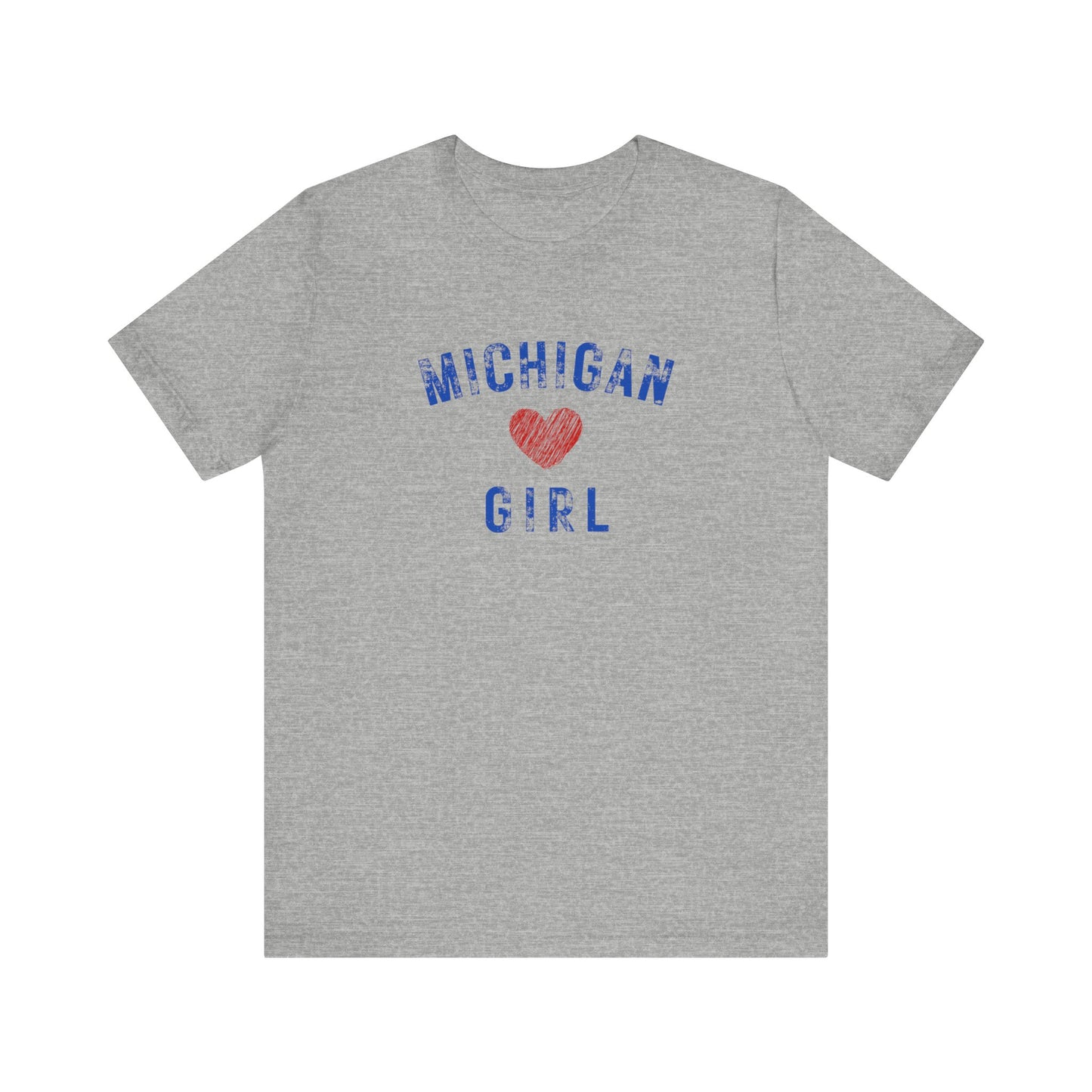 Michigan Girl Heart & Soul Tee