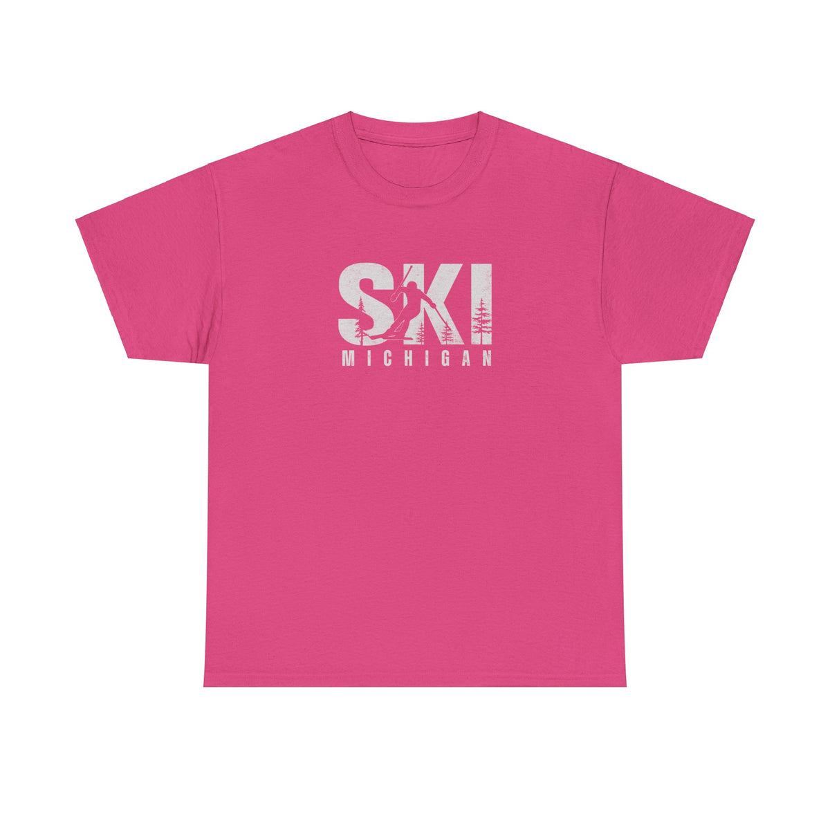 SKI Michigan Unisex Heavy Cotton Tee