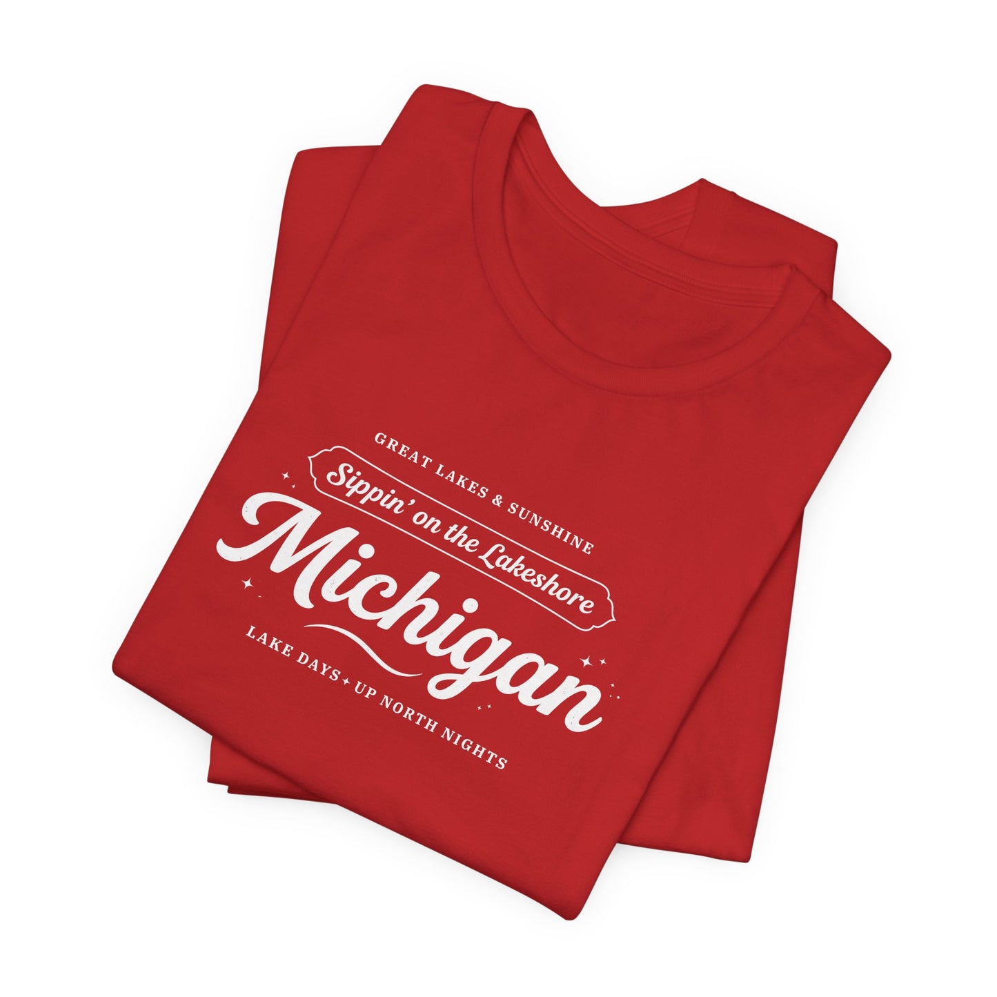 Sippin' on the Lakeshore Michigan Tee