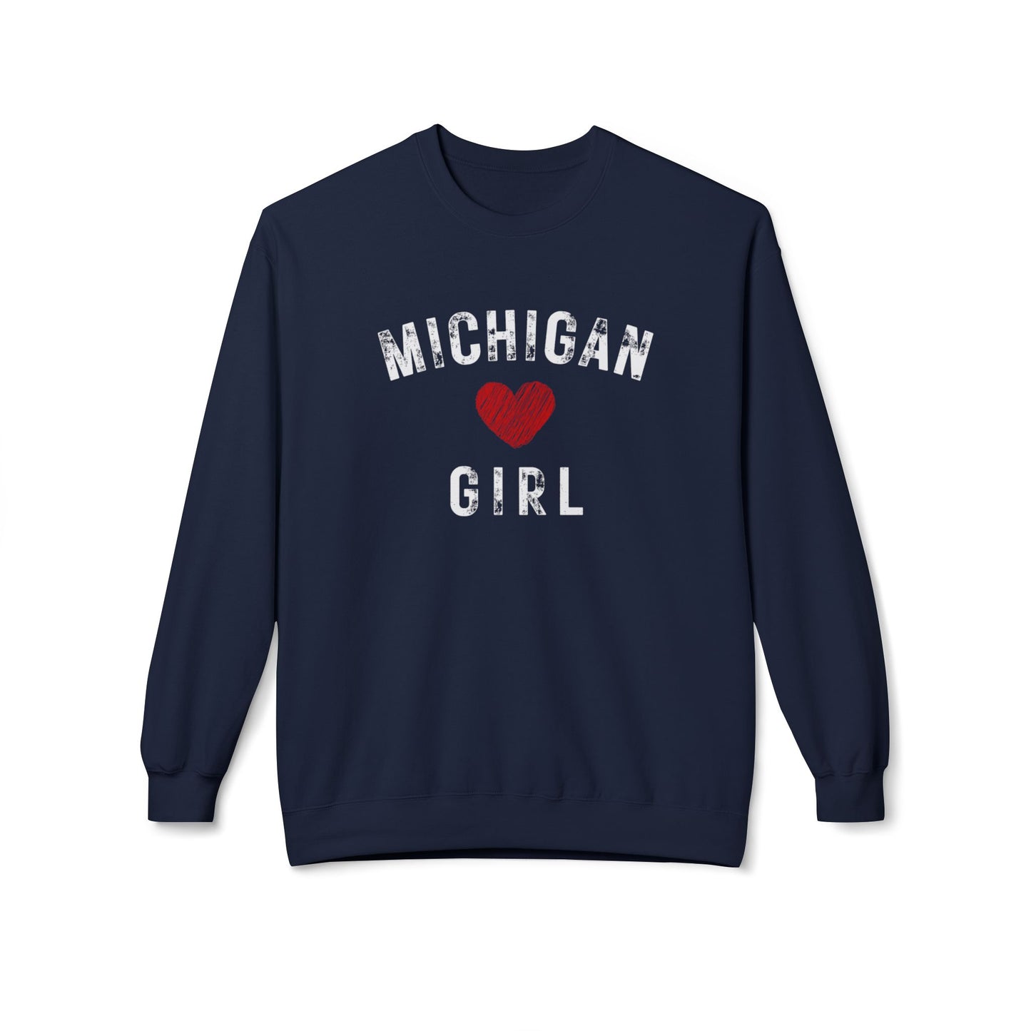 Michigan Girl Heart & Soul Sweatshirt