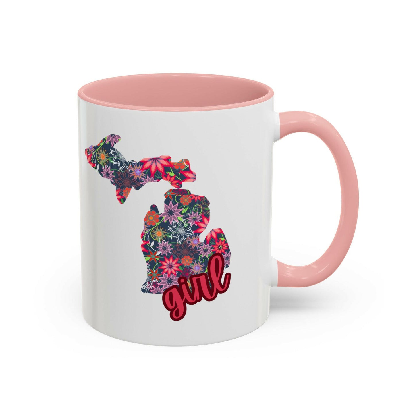 Floral accent enhancing the charm of Michigan girl