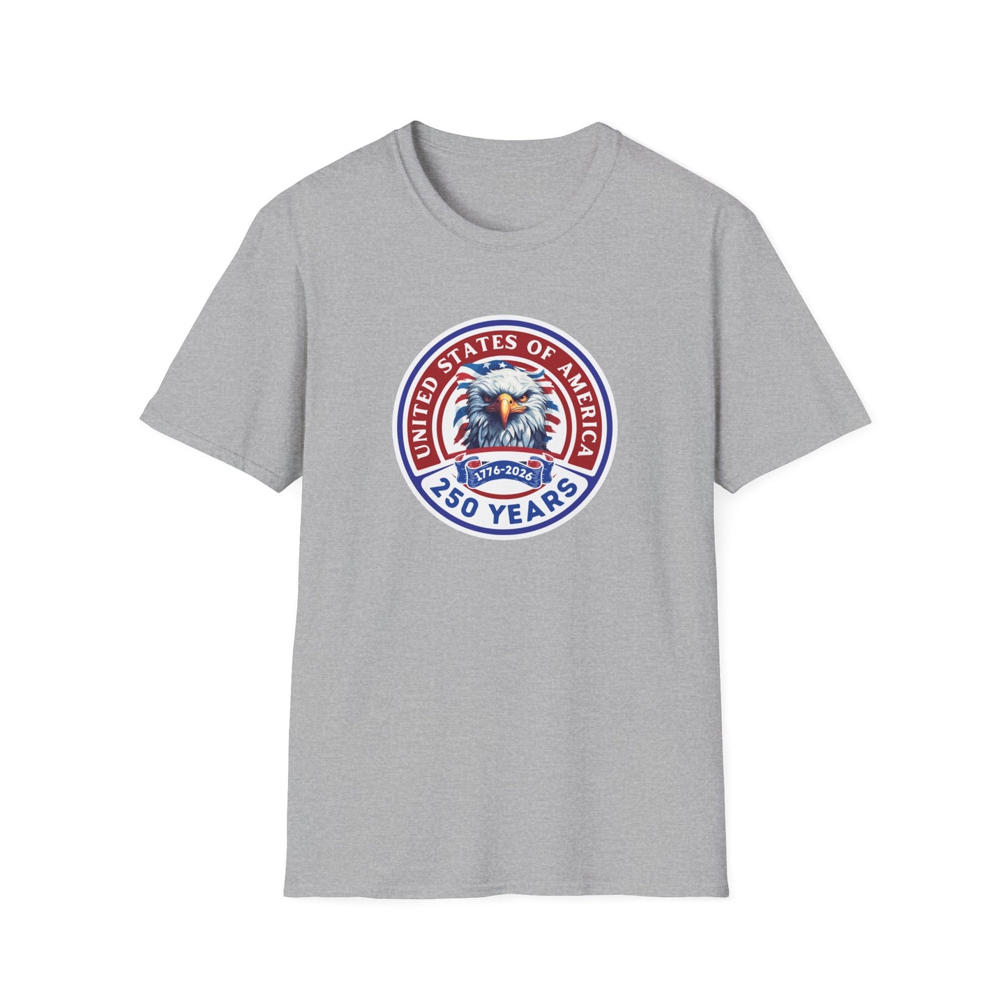 250 Years Anniversary USA Eagle Seal Tee
