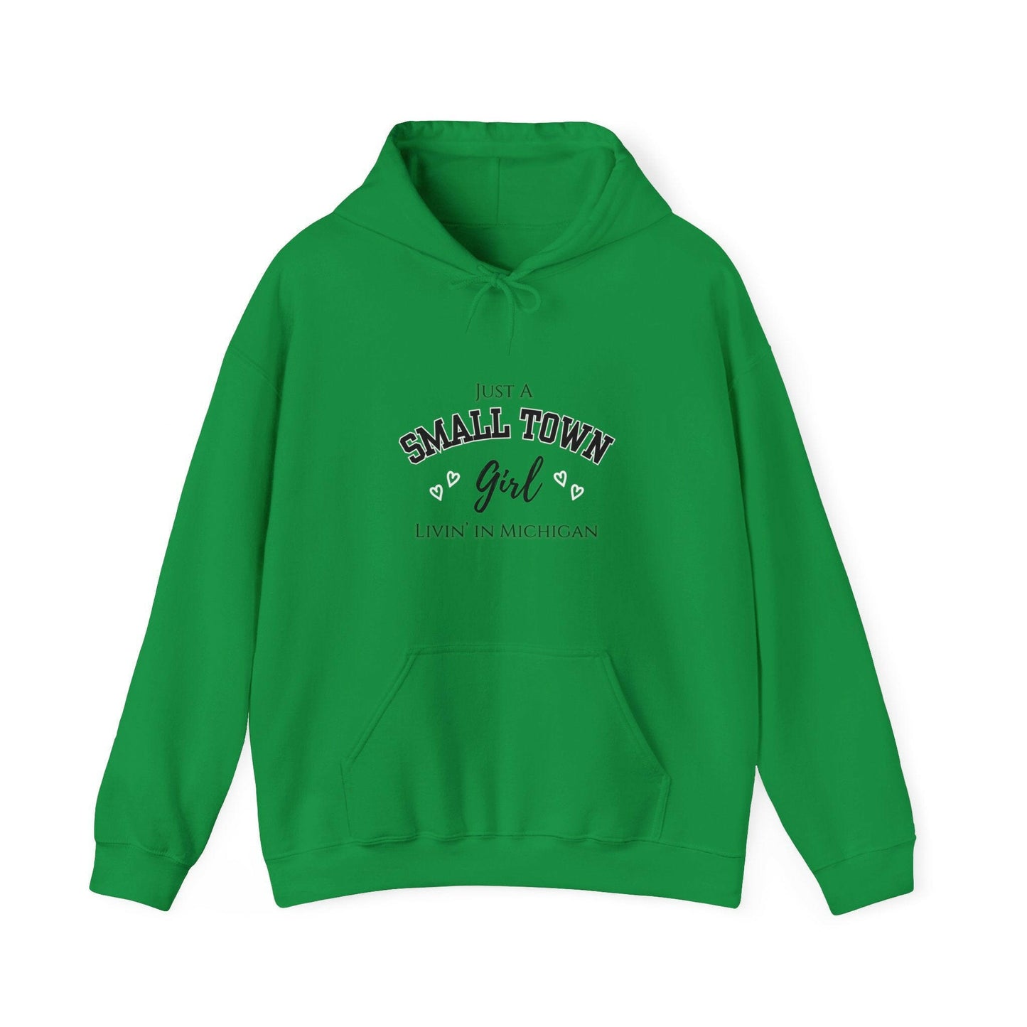 Small Town Girl - Livin' in Michigan Heavy Blend™ Hoodie