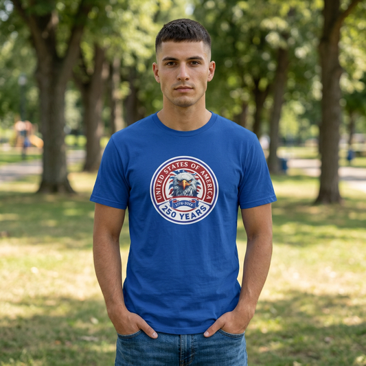 250 Years Anniversary USA Eagle Seal Tee