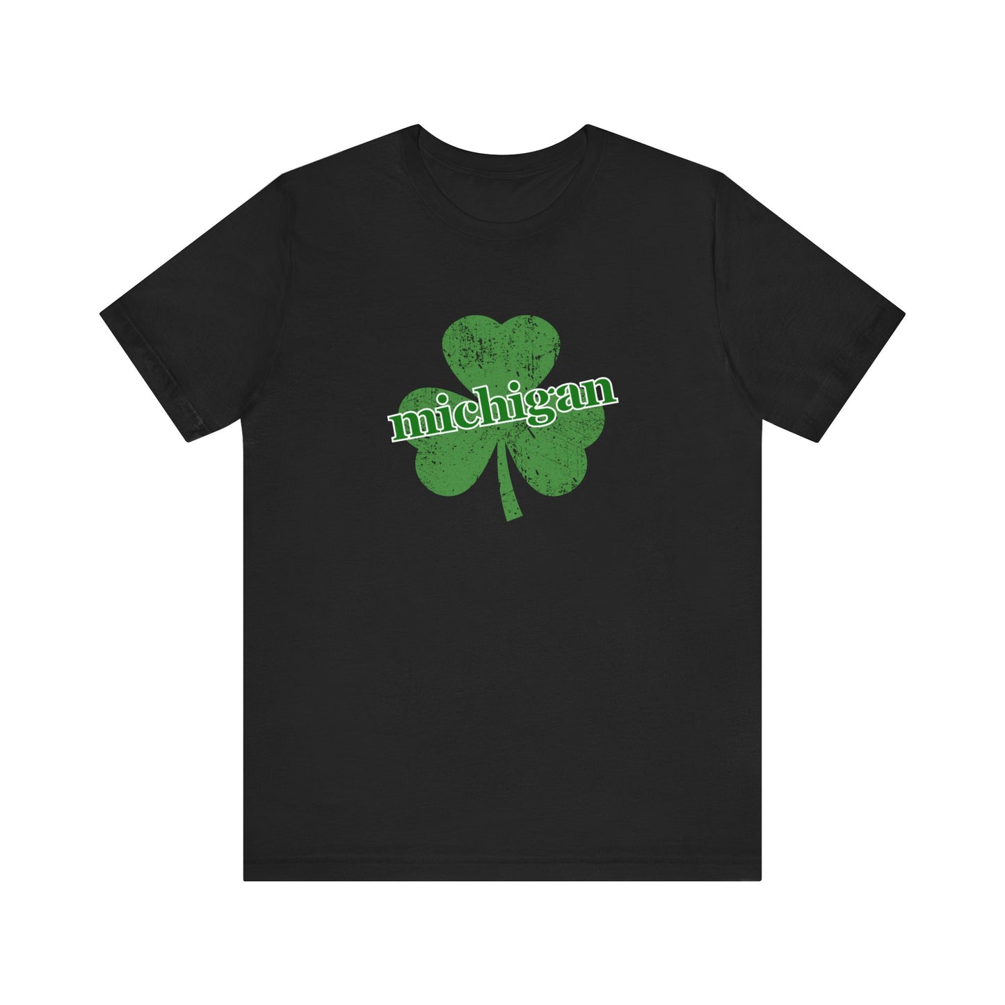 Michigan Shamrock Unisex Tee – Perfect for St. Patrick's Day Celebrations