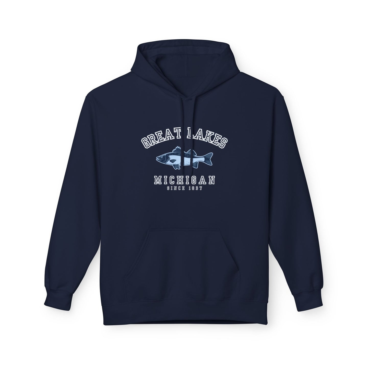 Walleye-in' Around Michigan Hoodie