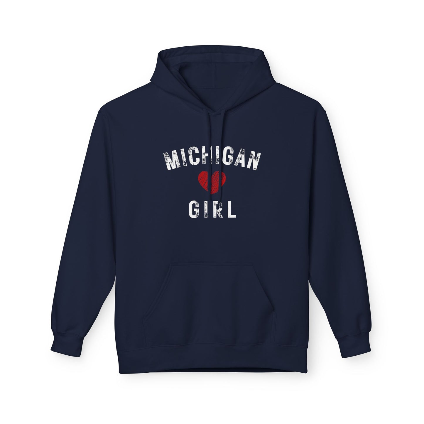 Michigan Girl Heart & Soul Hoodie