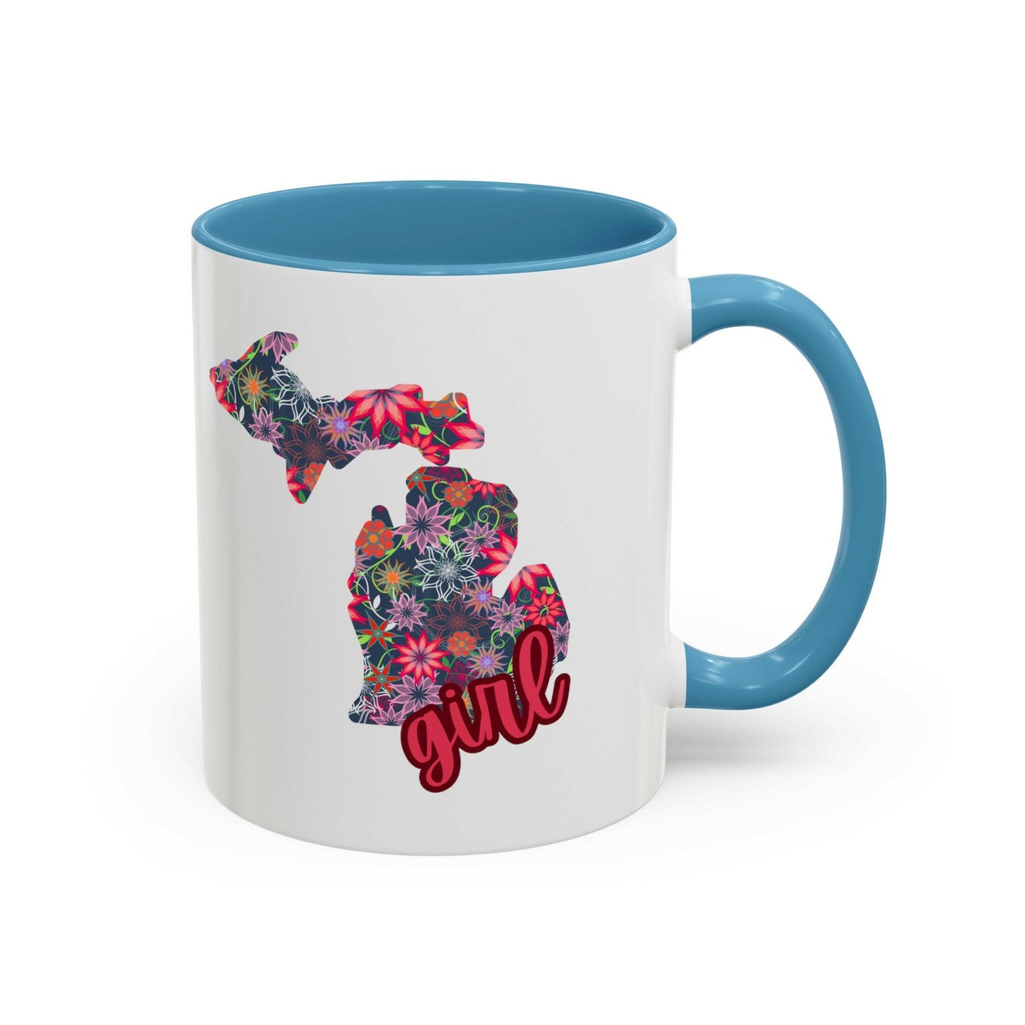 Floral accent enhancing the charm of Michigan girl