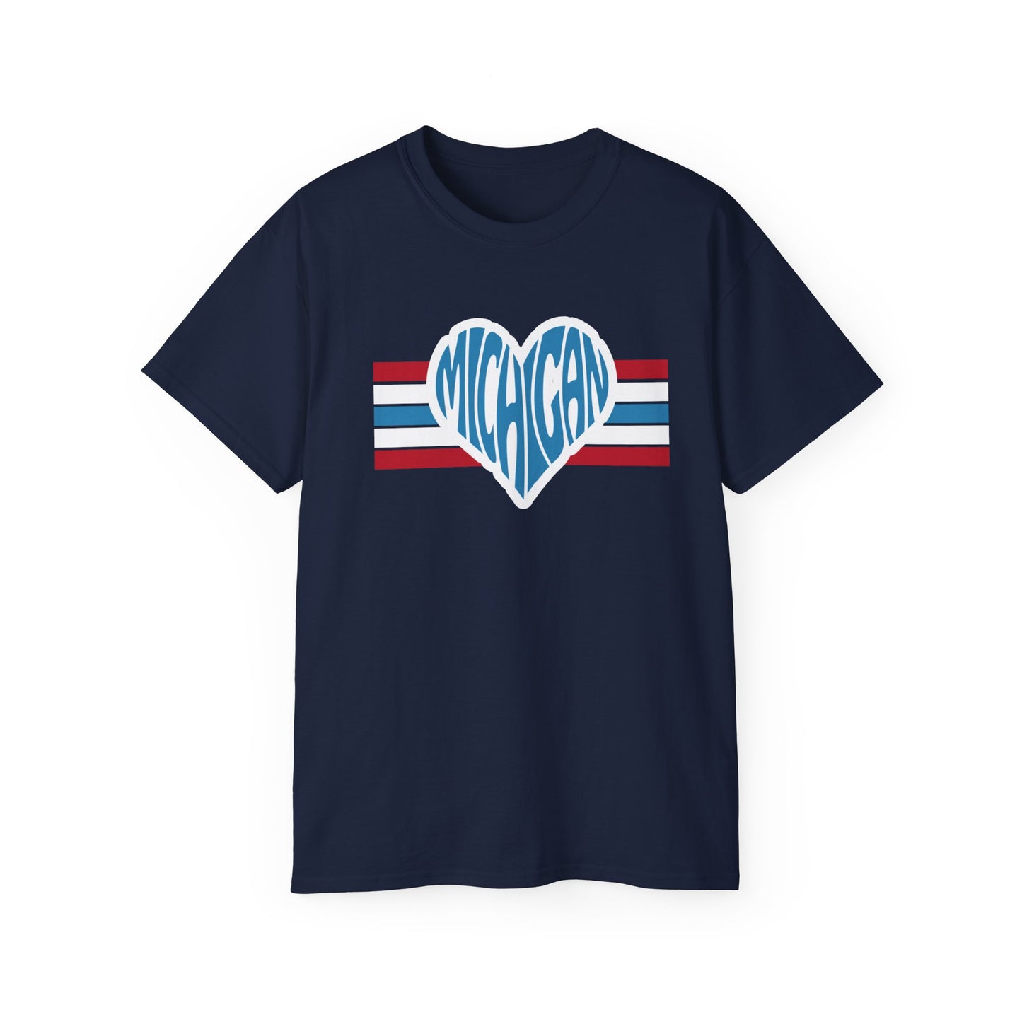 Michigan Love Heart Tee
