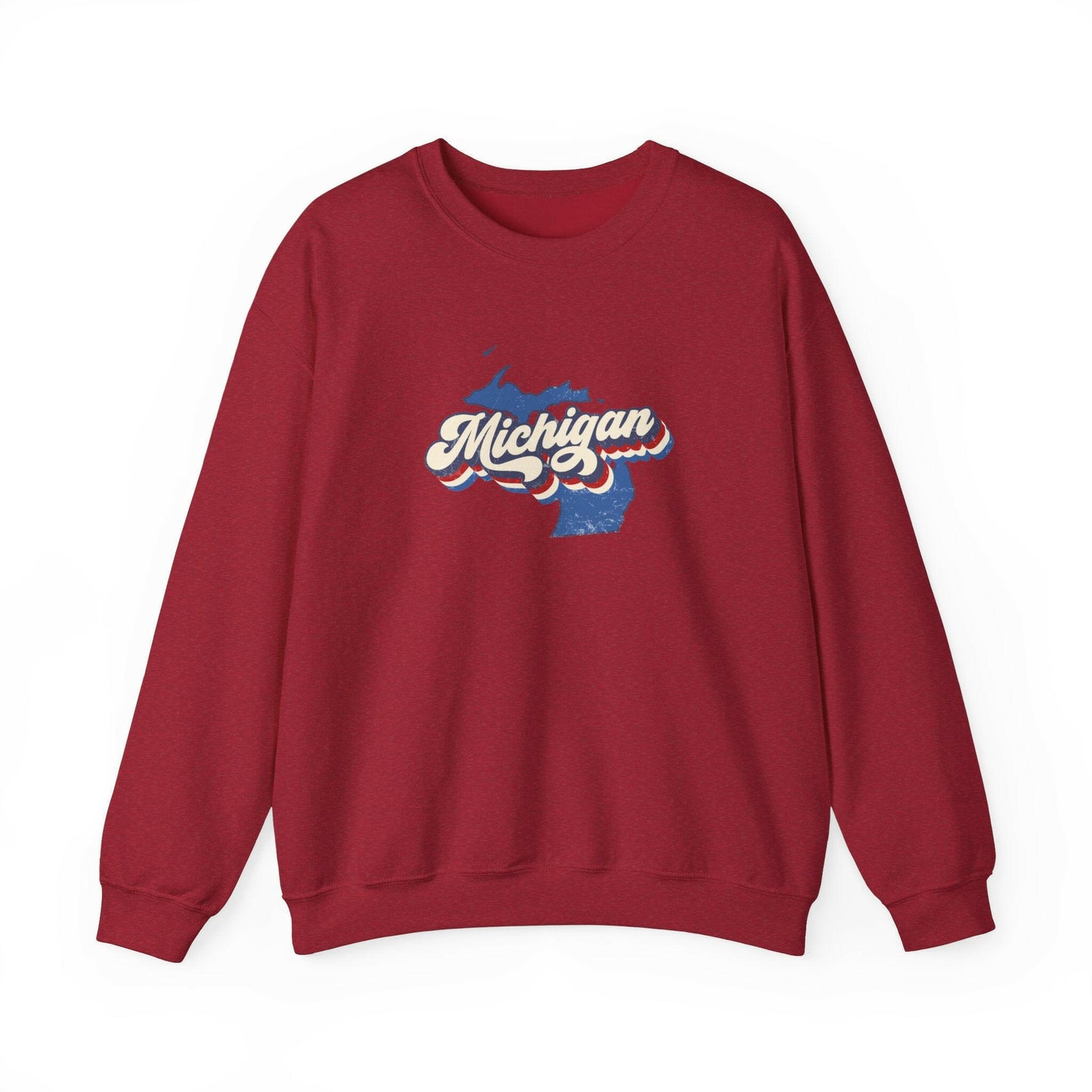 Vintage Michigan Pride Unisex Heavy Blend™ Sweatshirt