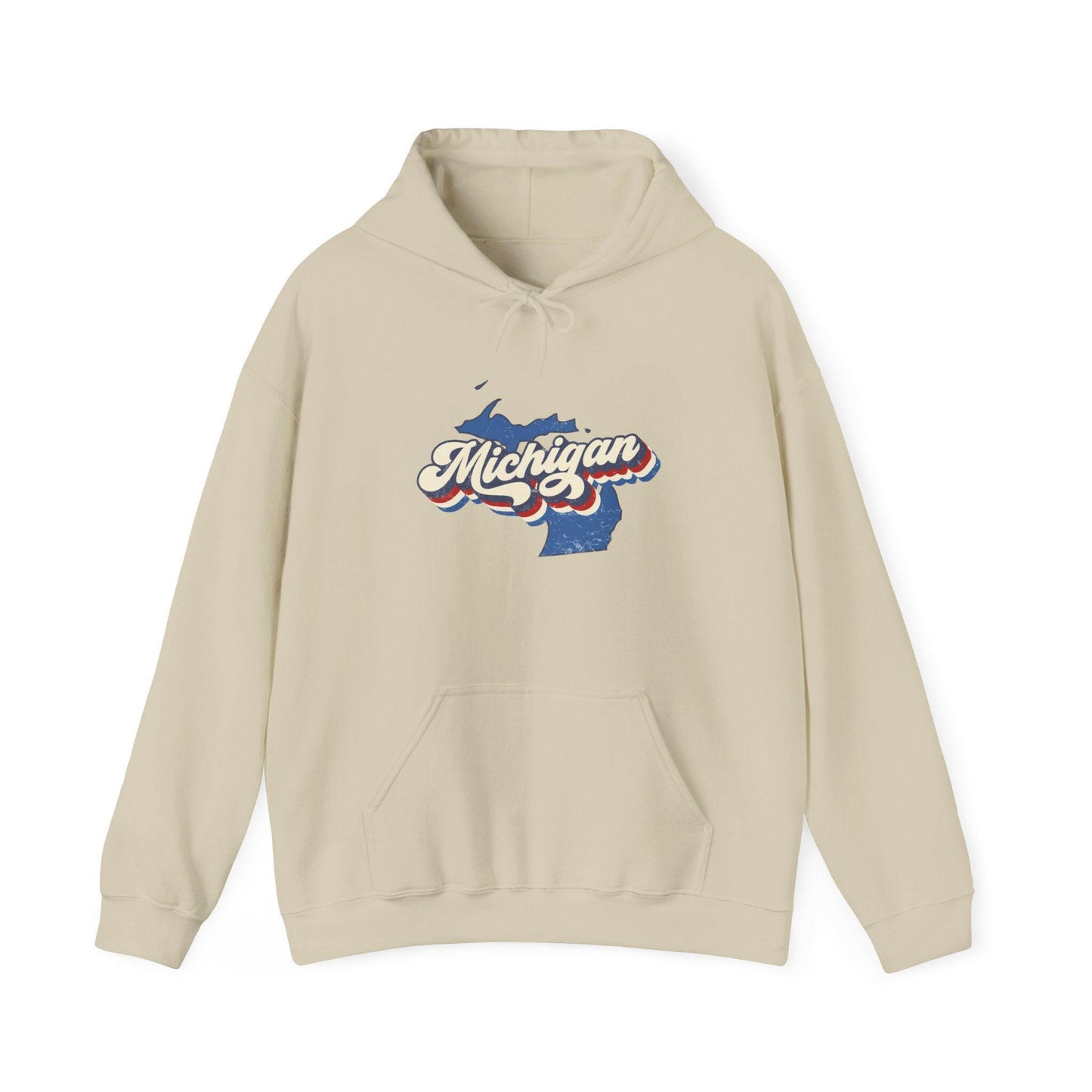 Vintage Michigan Pride Unisex Heavy Blend™ Hoodie