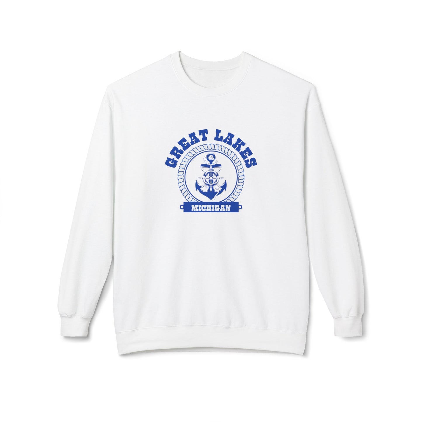 Anchored in Michigan Midweight Sweatshirt