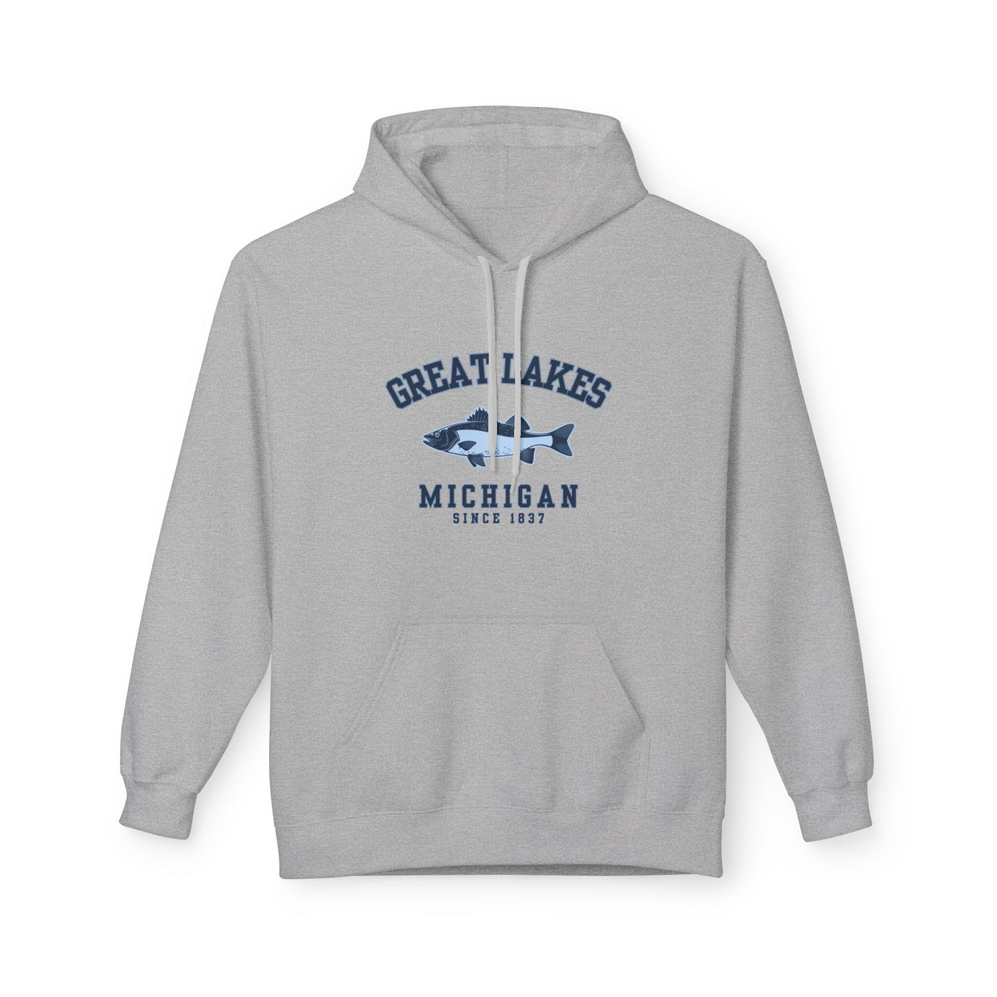 Walleye-in' Around Michigan Hoodie
