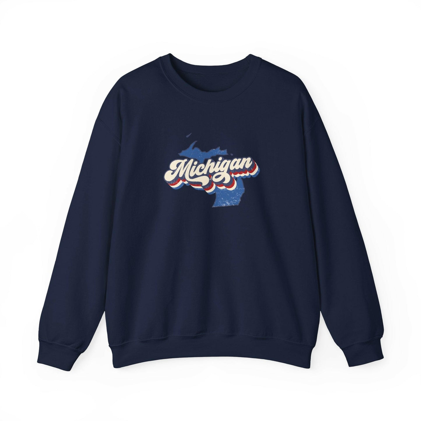 Vintage Michigan Pride Unisex Heavy Blend™ Sweatshirt
