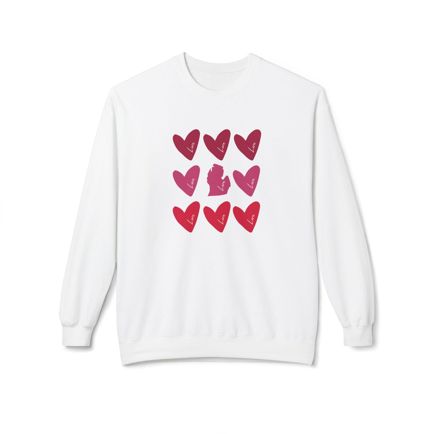 Crushin' on Michigan Midweight Sweatshirt