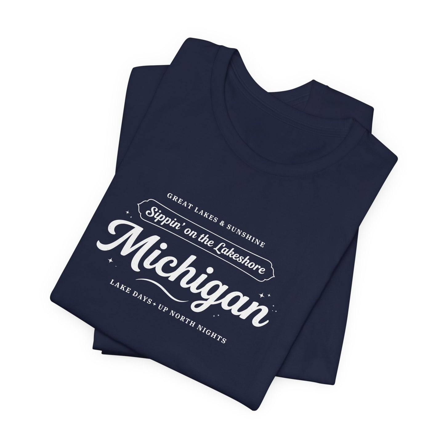 Sippin' on the Lakeshore Michigan Tee
