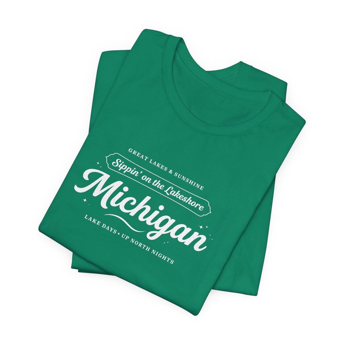 Sippin' on the Lakeshore Michigan Tee