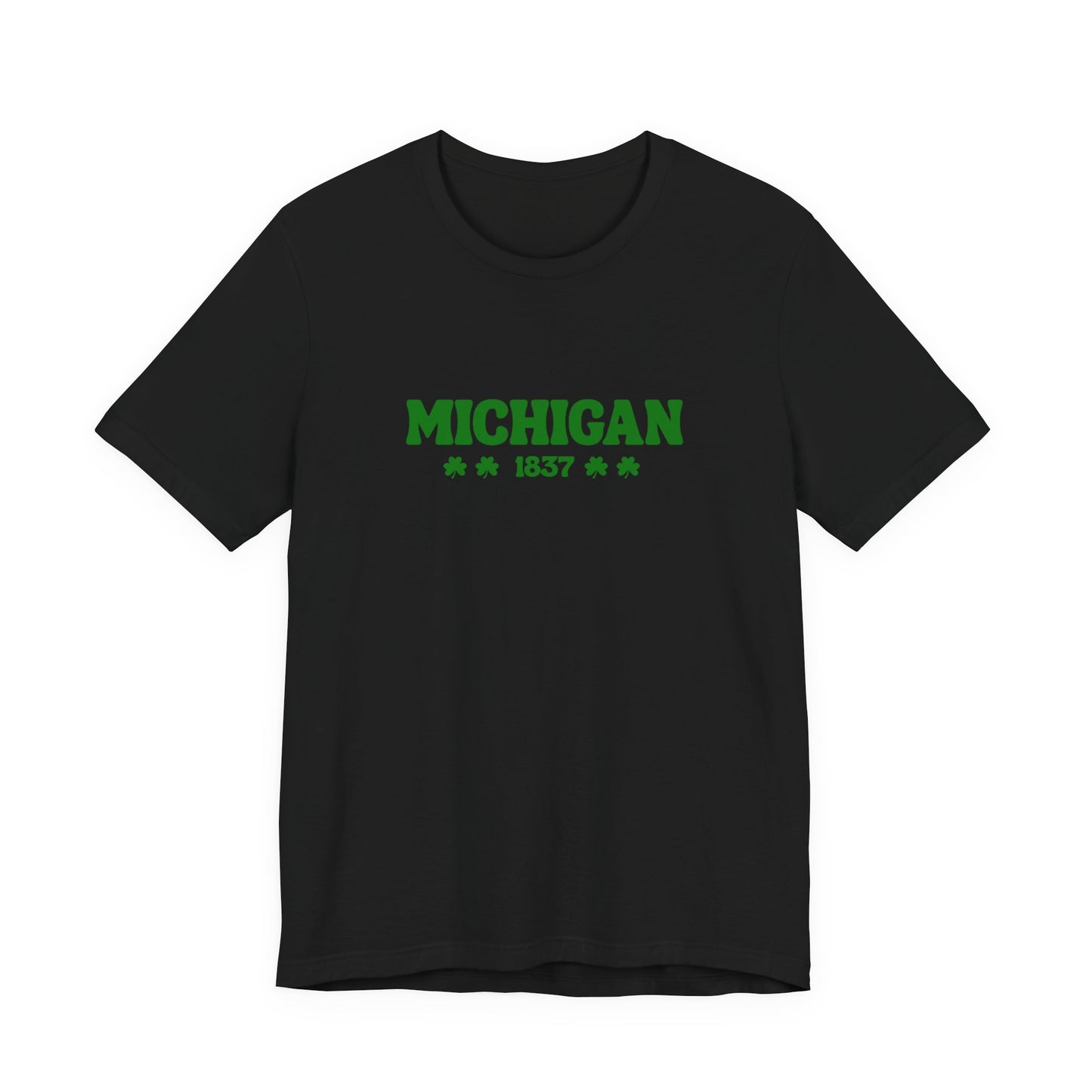 Michigan 1837 Vintage St. Patrick's Day Tee