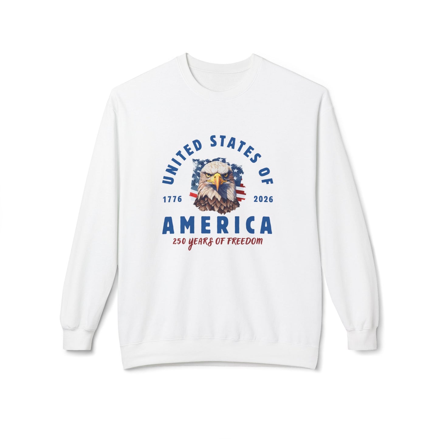 America 250th Anniversary Sweatshirt – United States of America Eagle Graphic