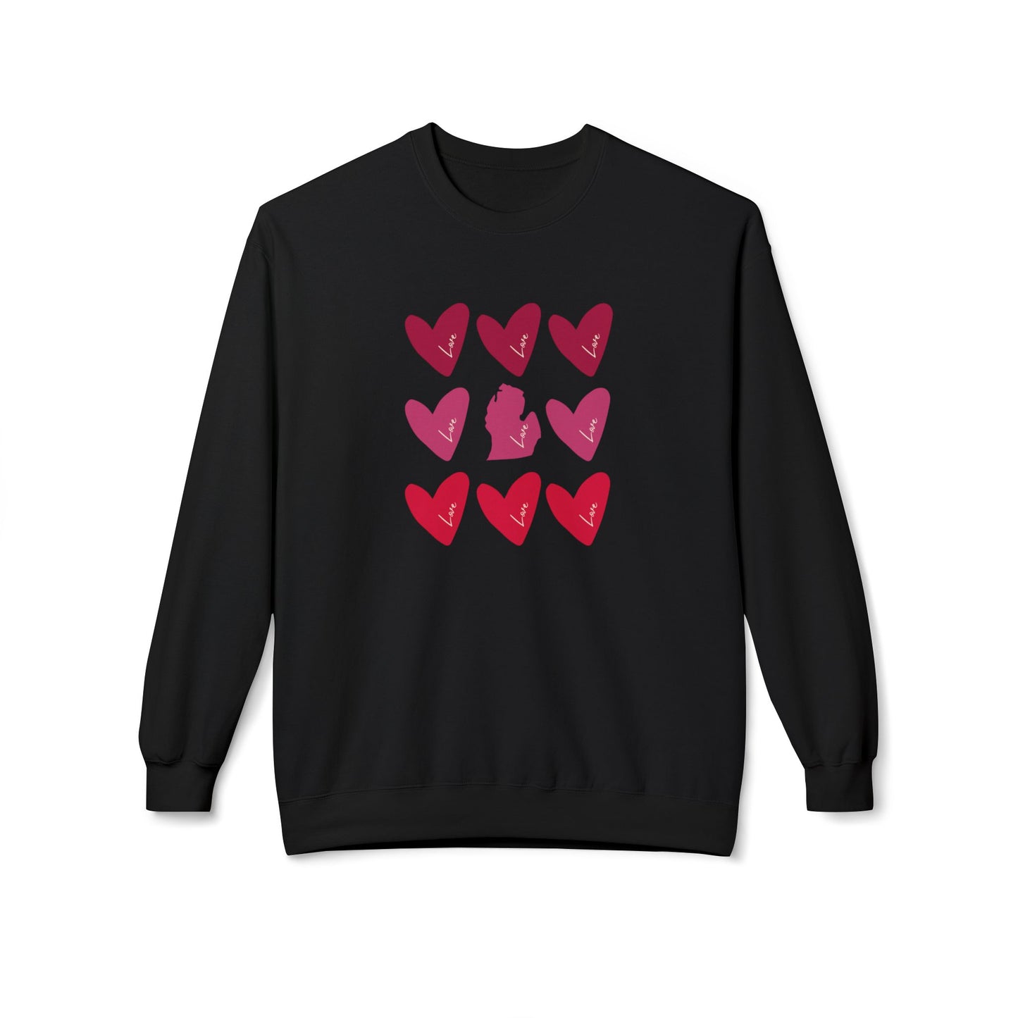 Crushin' on Michigan Midweight Sweatshirt