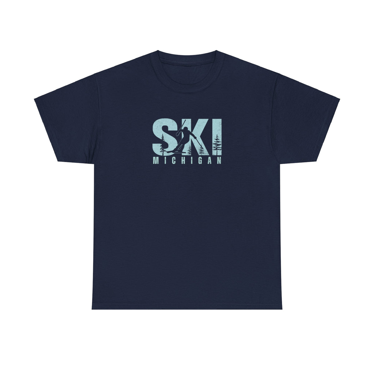 SKI Michigan Unisex Heavy Cotton Tee