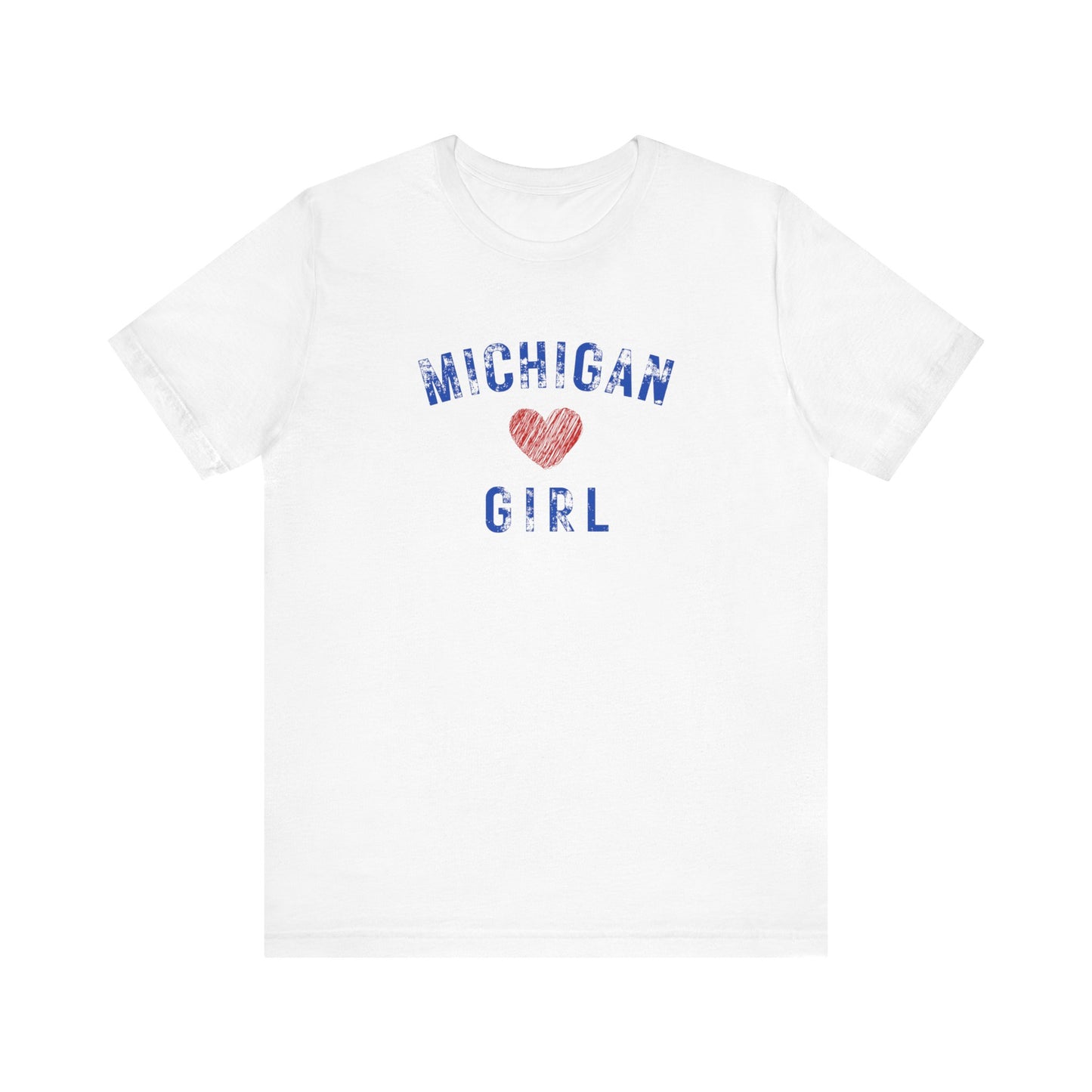 Michigan Girl Heart & Soul Tee