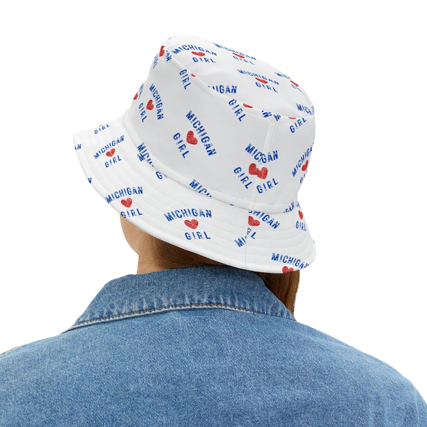 Michigan Girl Heart & Soul Bucket Hat