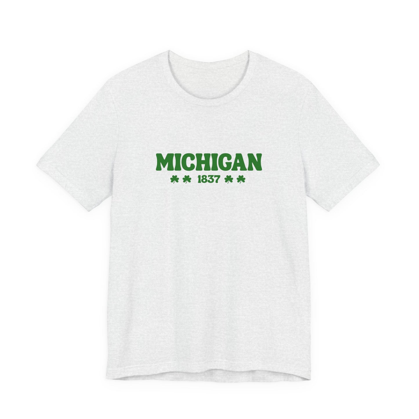 Michigan 1837 Vintage St. Patrick's Day Tee