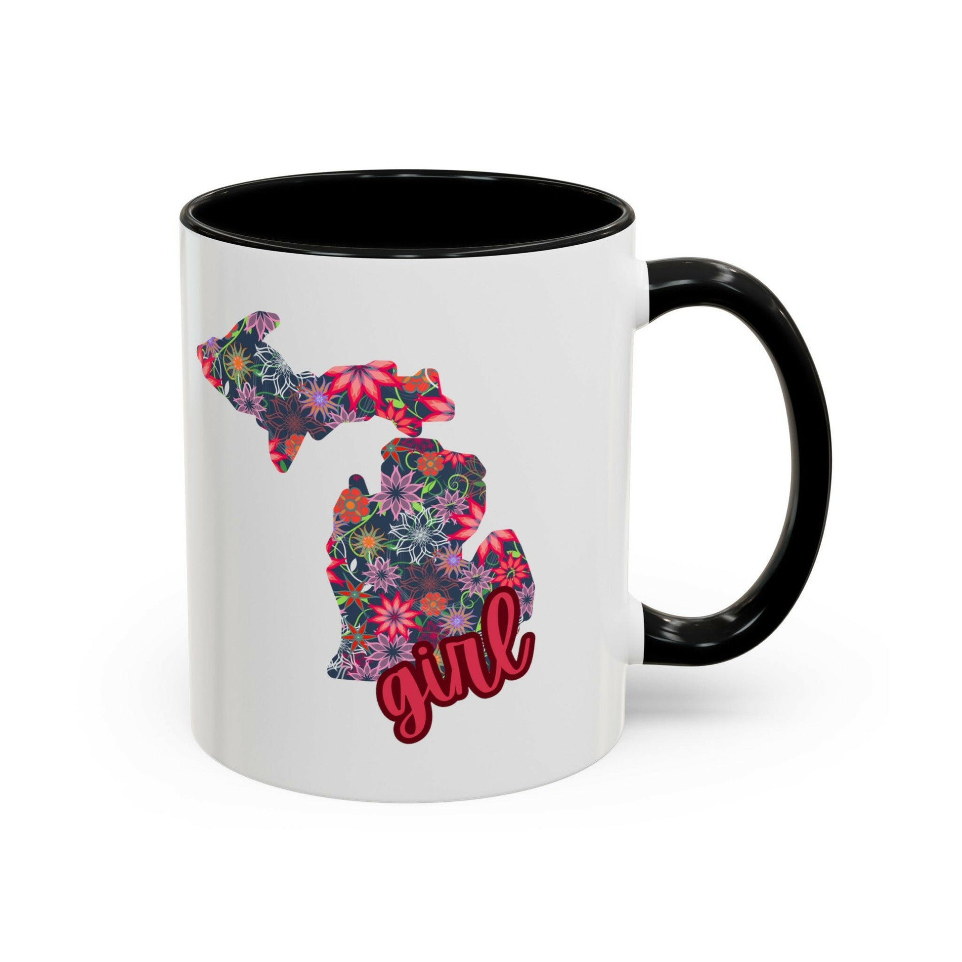 Floral accent enhancing the charm of Michigan girl