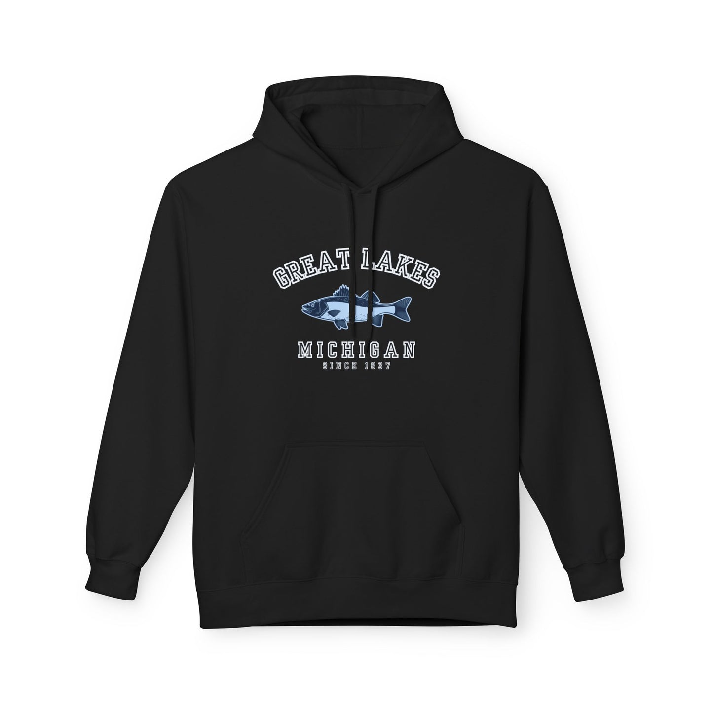 Walleye-in' Around Michigan Hoodie