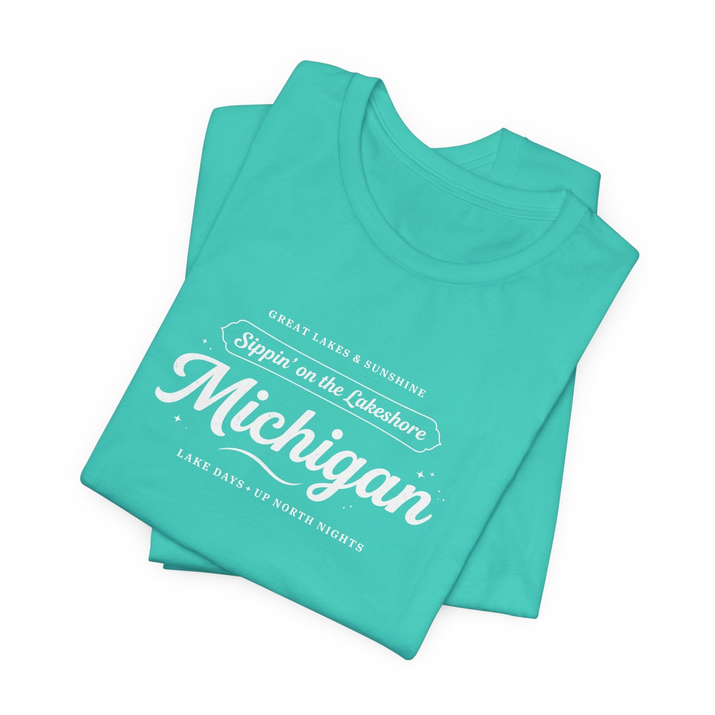 Sippin' on the Lakeshore Michigan Tee