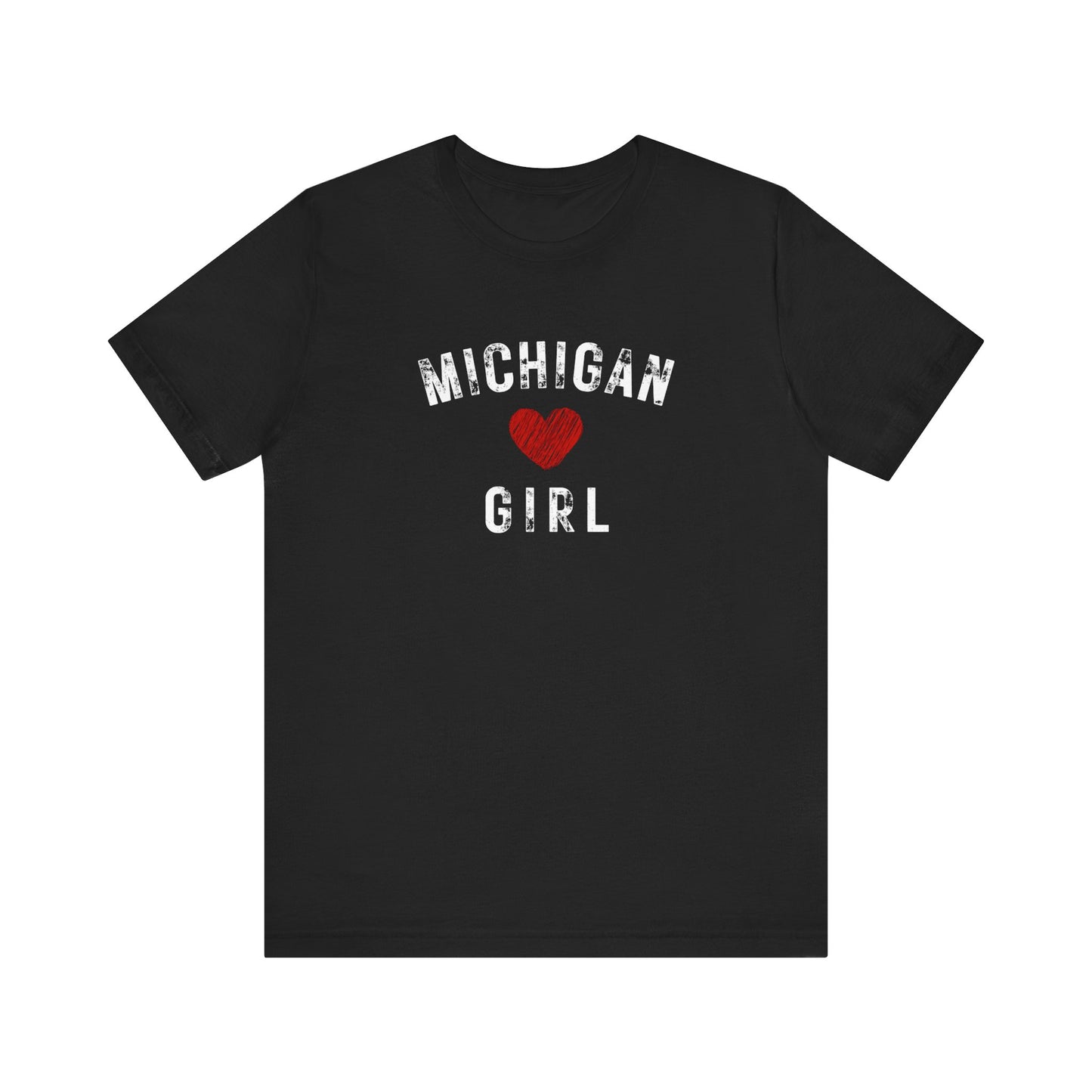 Michigan Girl Heart & Soul Tee