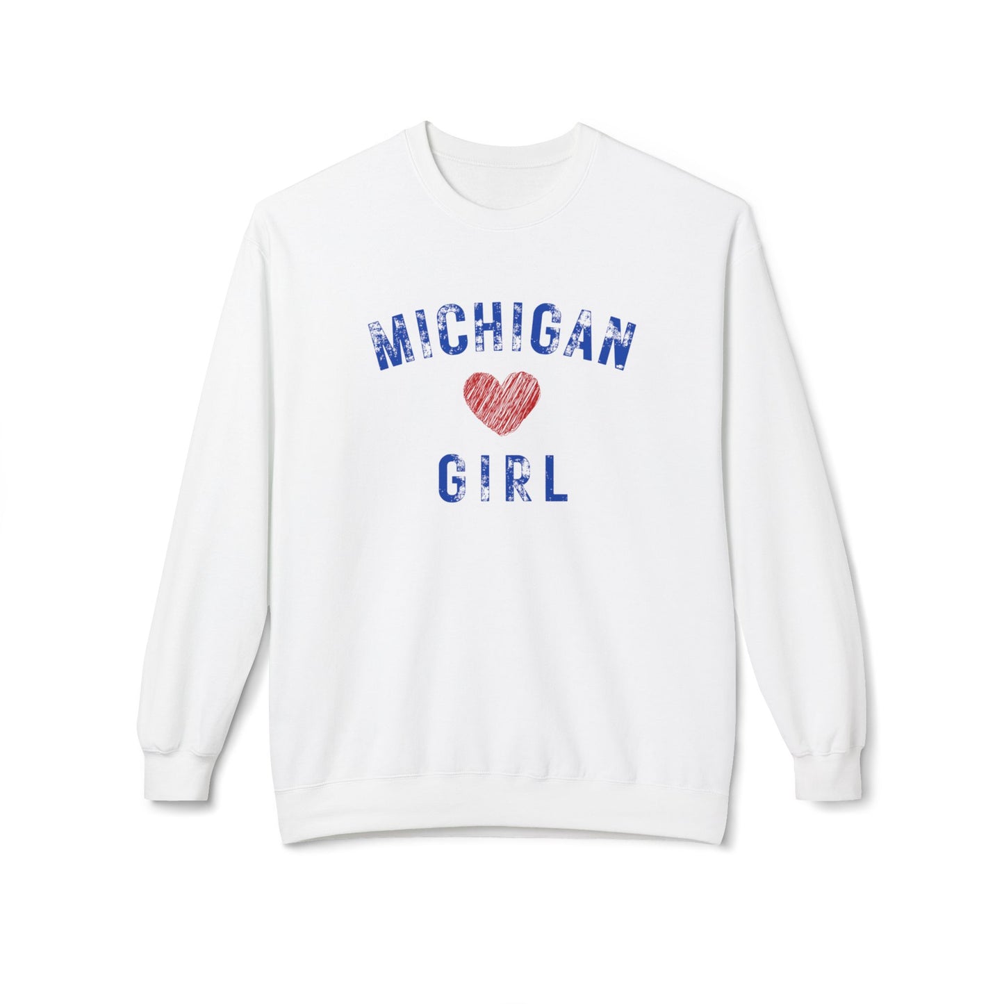 Michigan Girl Heart & Soul Sweatshirt