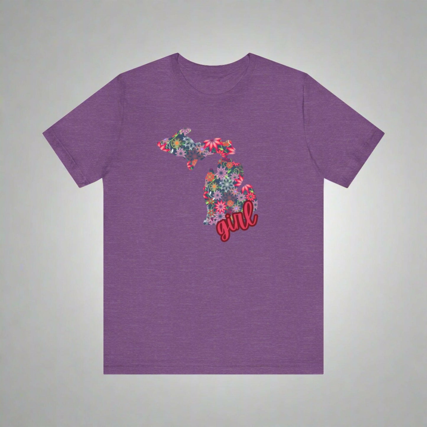 Michigan Girl Floral Tee