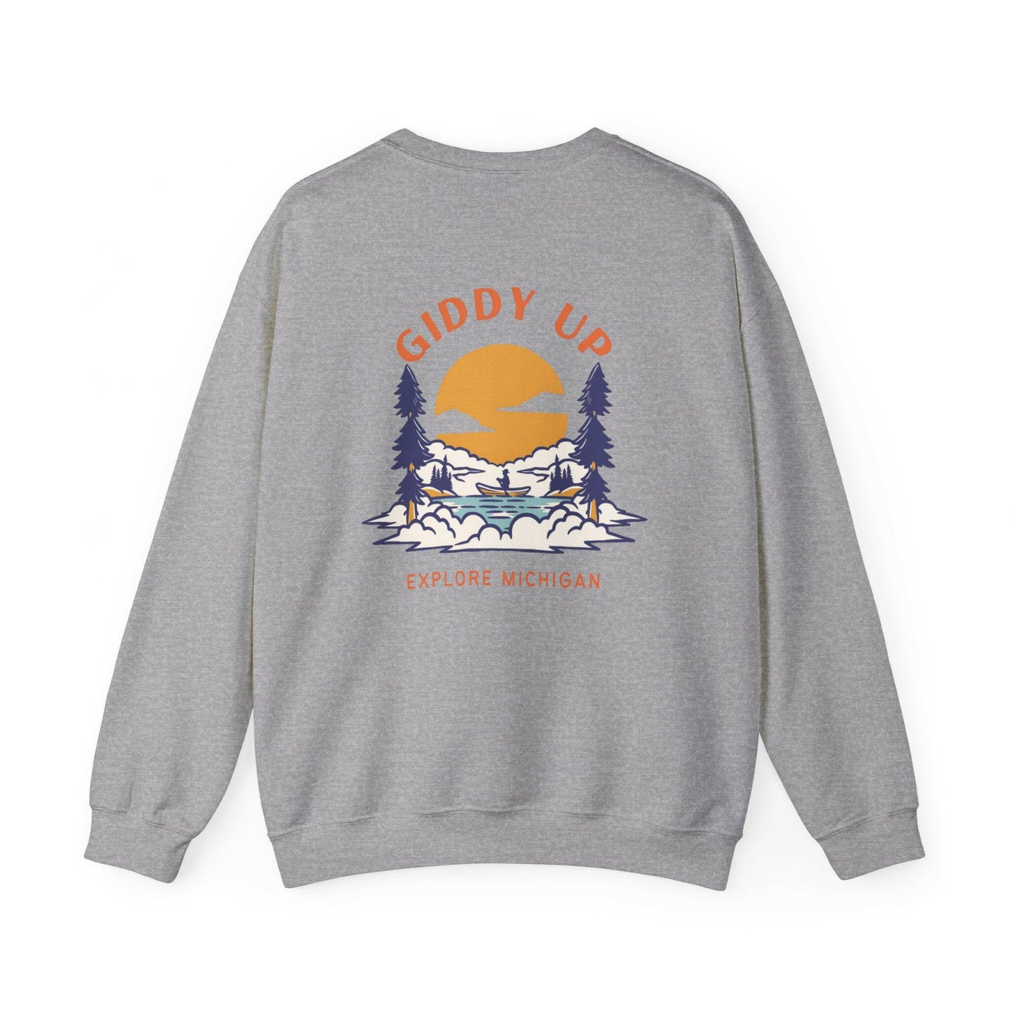 Giddy Up - Explore Michigan Unisex Heavy Blend™ Sweatshirt