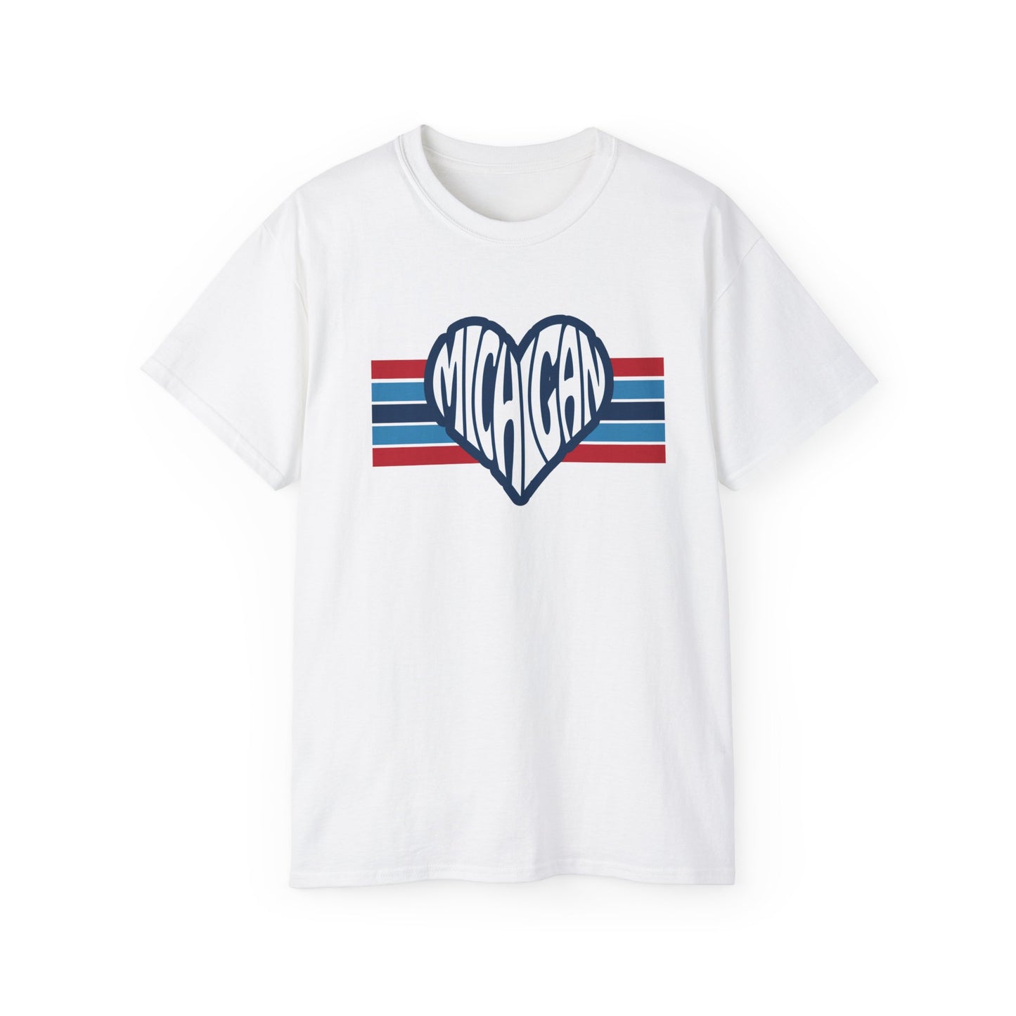 Michigan Love Heart Tee