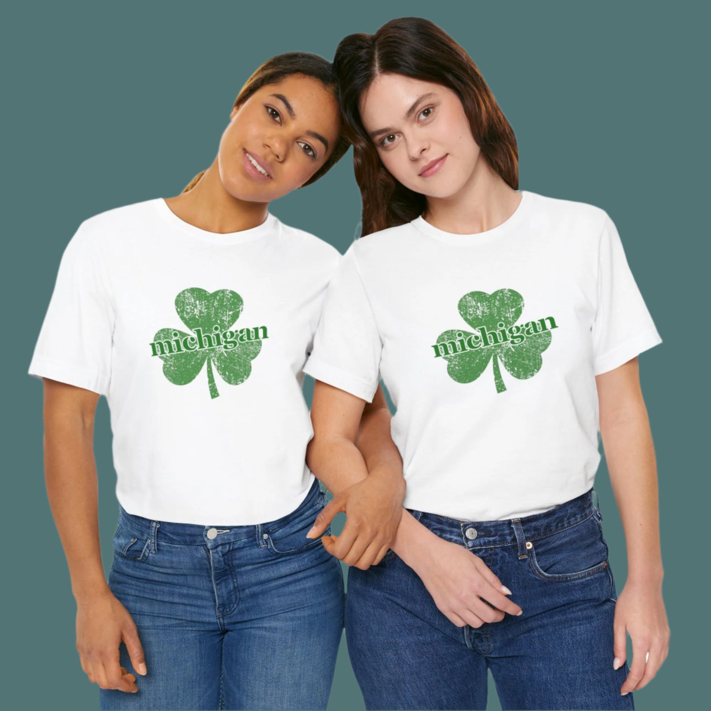 Michigan Shamrock Unisex Tee – Perfect for St. Patrick's Day Celebrations