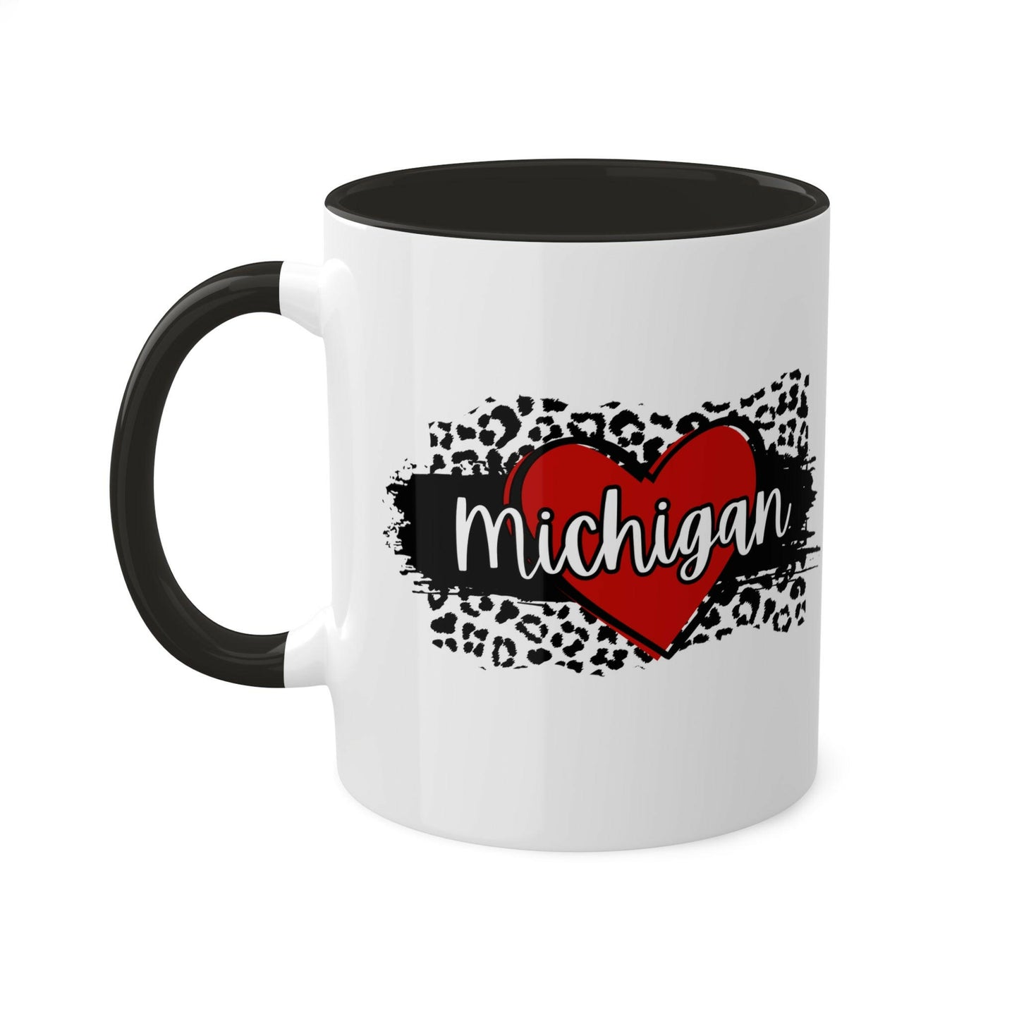 Wild at Heart Michigan Colorful Mugs, 11oz