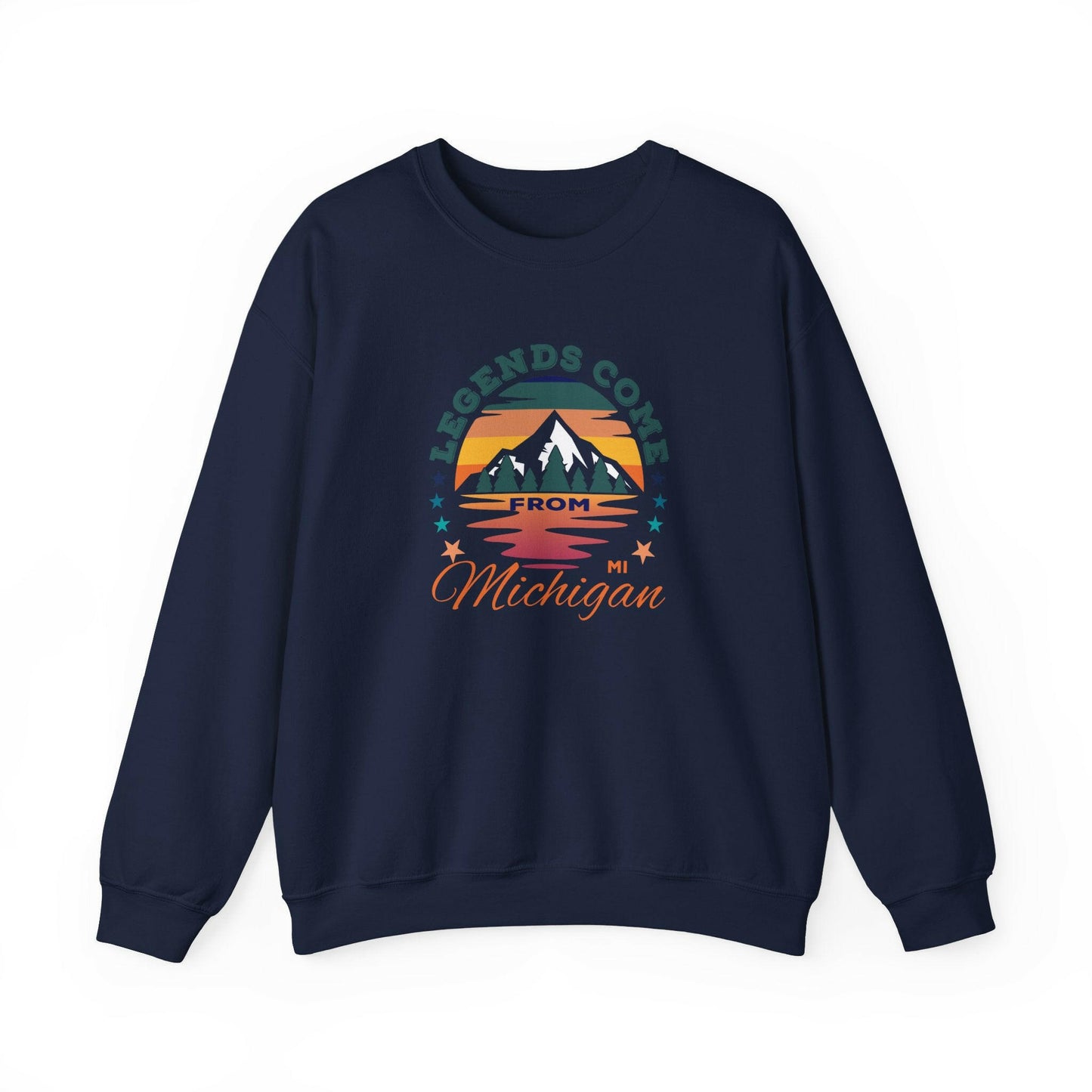 Legends Come from Michigan Unisex Heavy Blend™ Sweatshirt