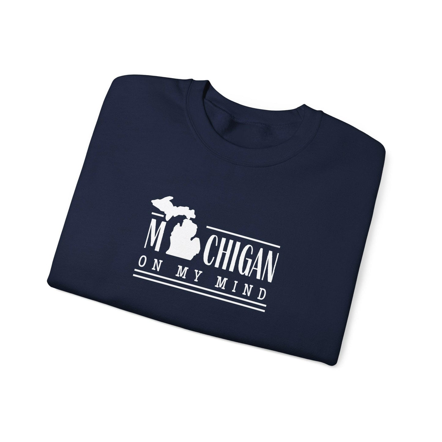 Michigan On My Mind Unisex Heavy Blend™ Sweatshirt
