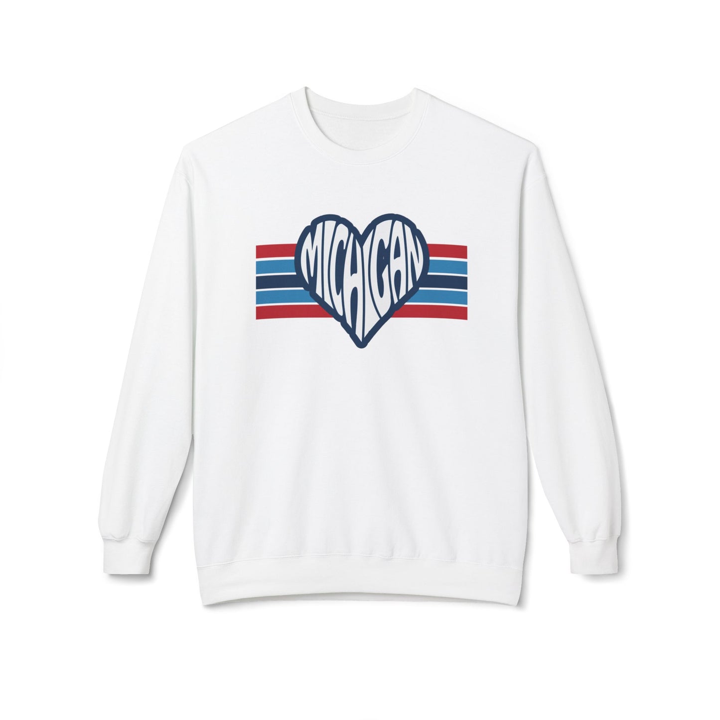 Michigan Love Heart Sweatshirt