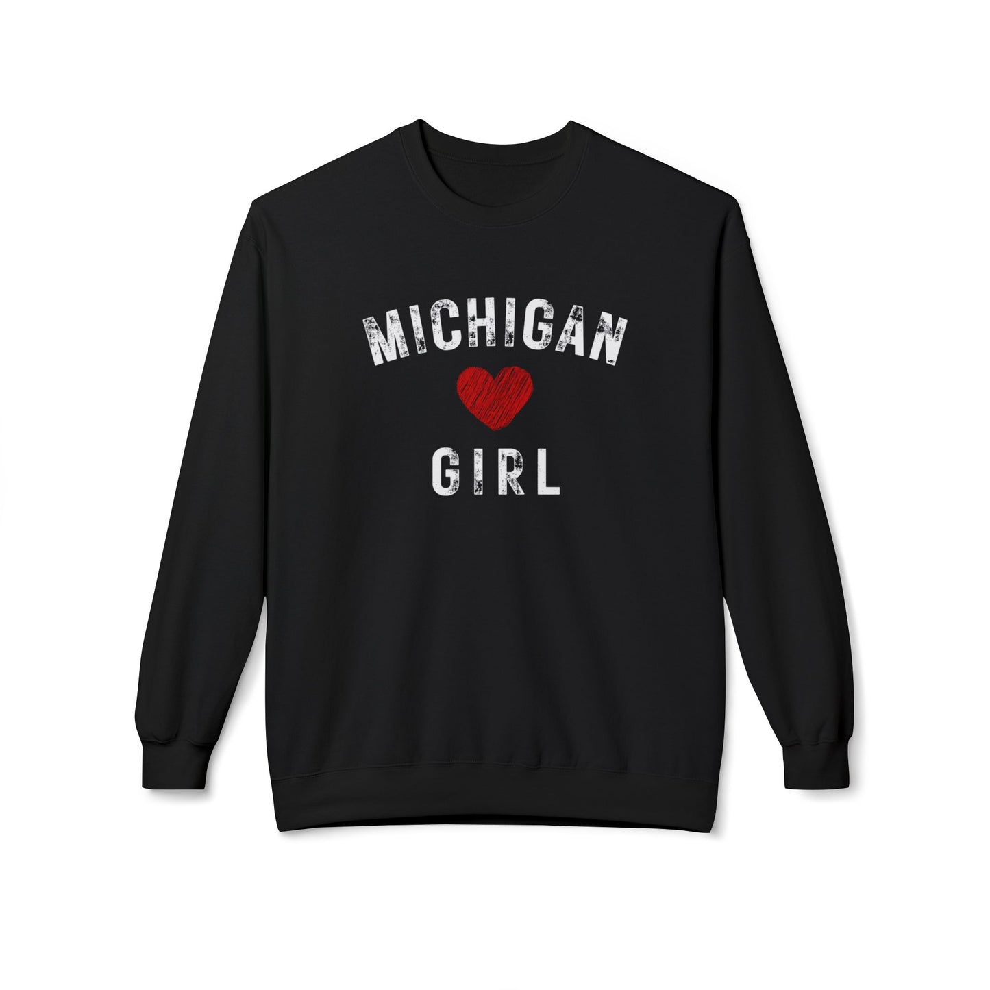 Michigan Girl Heart & Soul Sweatshirt
