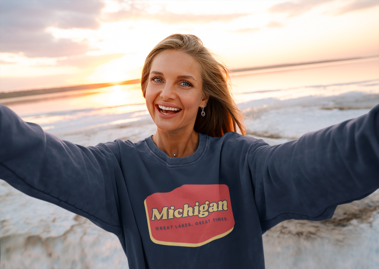 Great Lakes. Great Times. Unisex Heavy Blend™ Sweatshirt