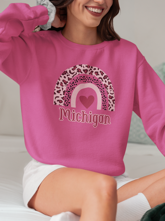 Love You, Michigan Sweatshirt