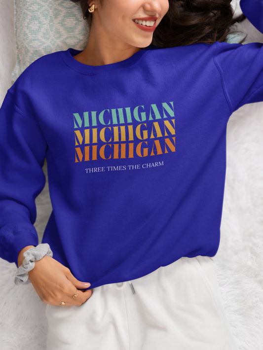3 Times the Charm Unisex Heavy Blend™ Sweatshirt