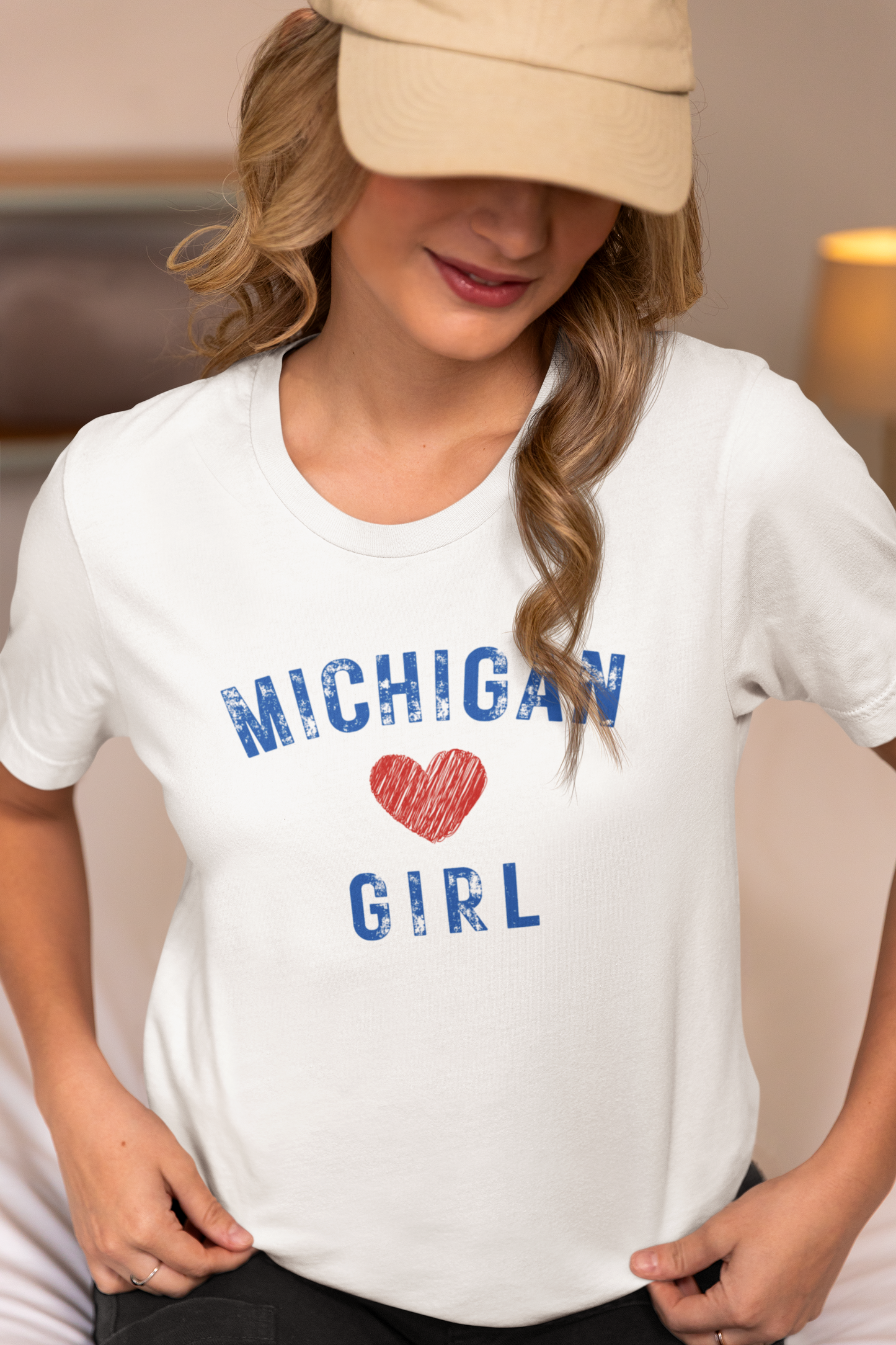 Michigan Girl Heart & Soul Tee