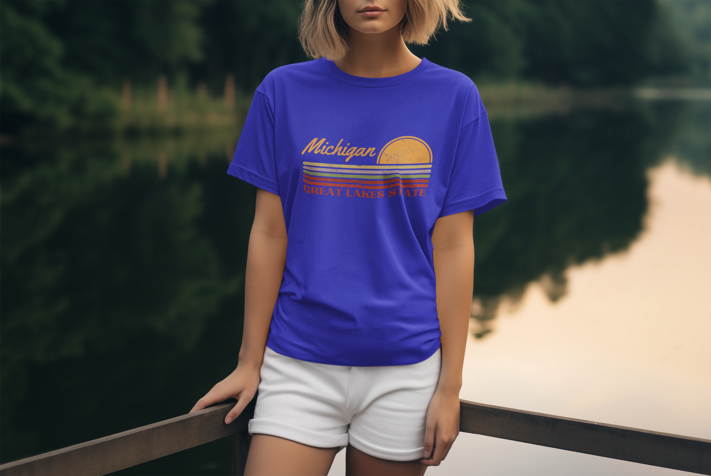 Michigan Sunset Unisex Tee
