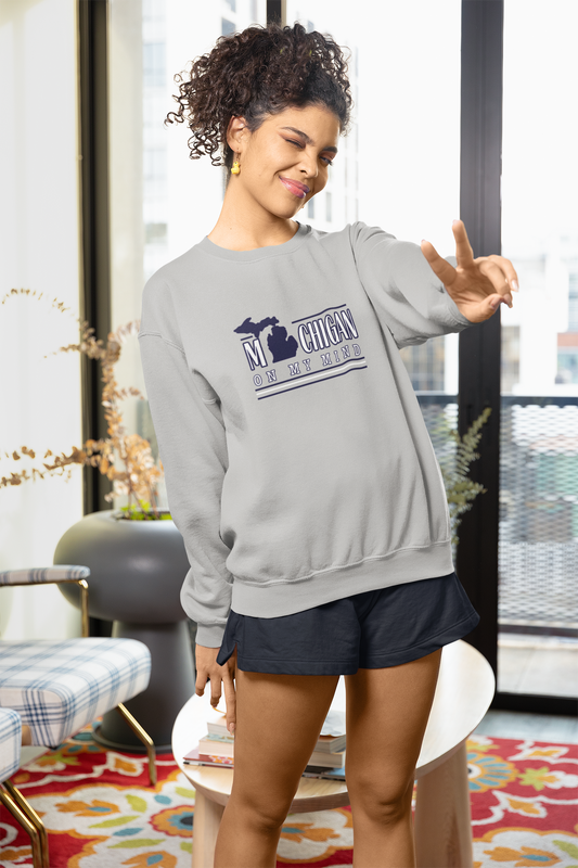 Michigan On My Mind Unisex Heavy Blend™ Sweatshirt