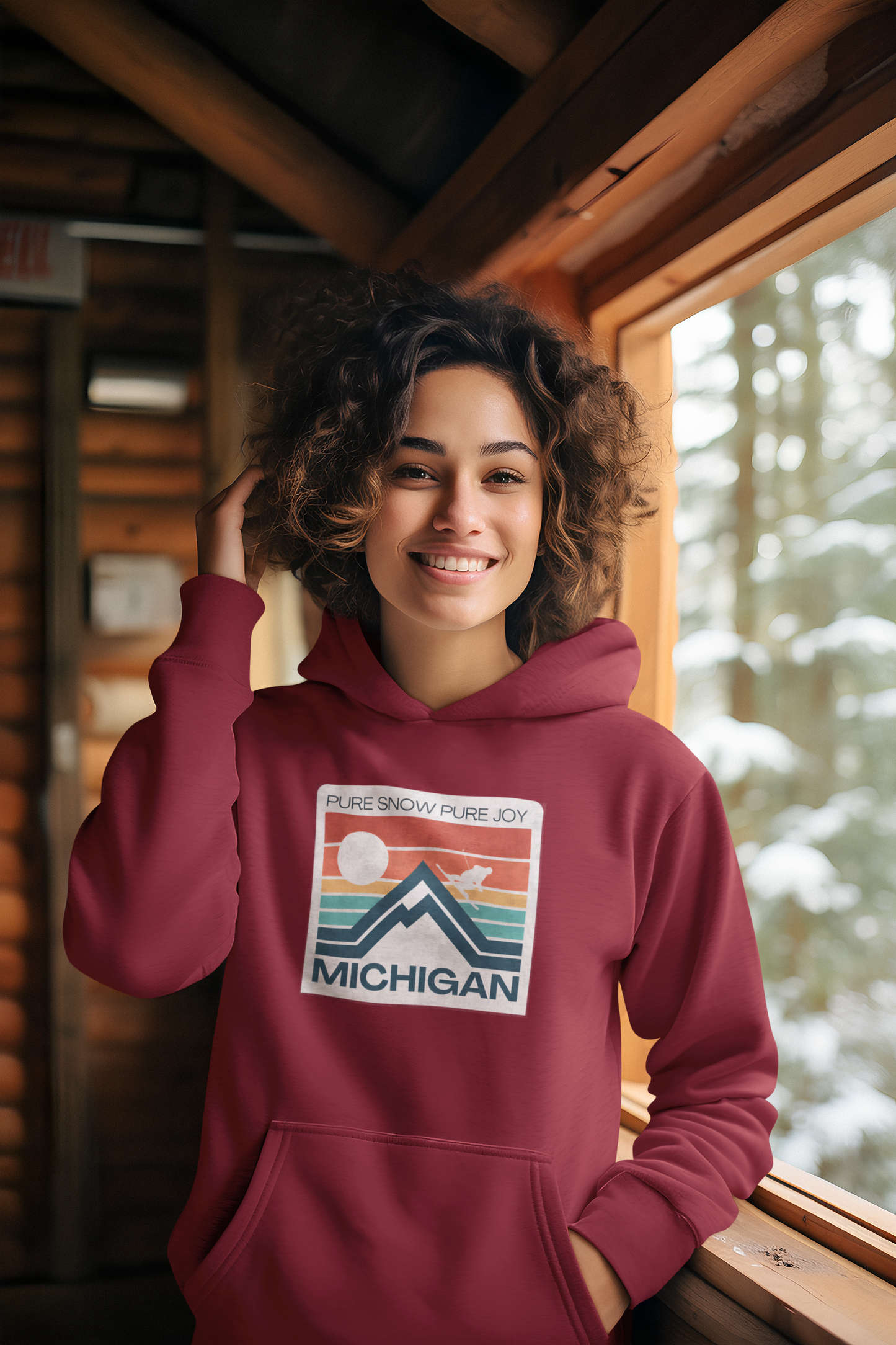 Pure Snow Pure Joy Unisex Heavy Blend™ Hoodie