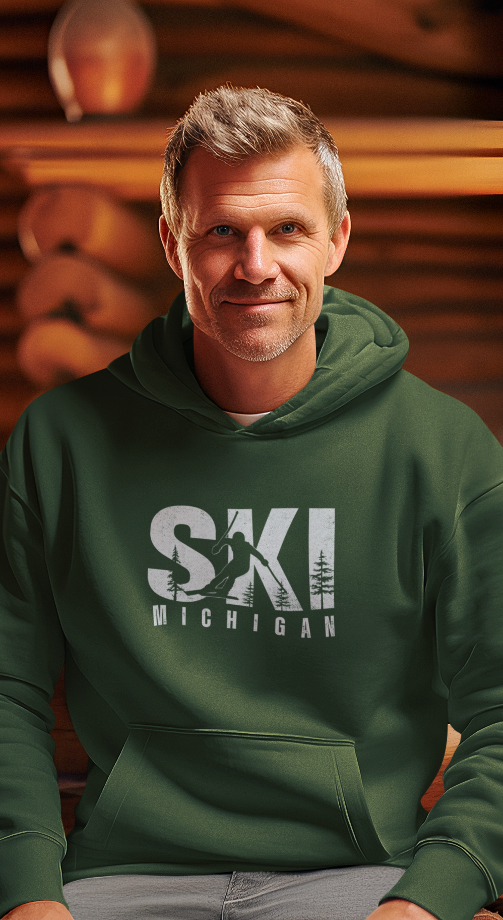 SKI Michigan Unisex Heavy Blend™ Hoodie